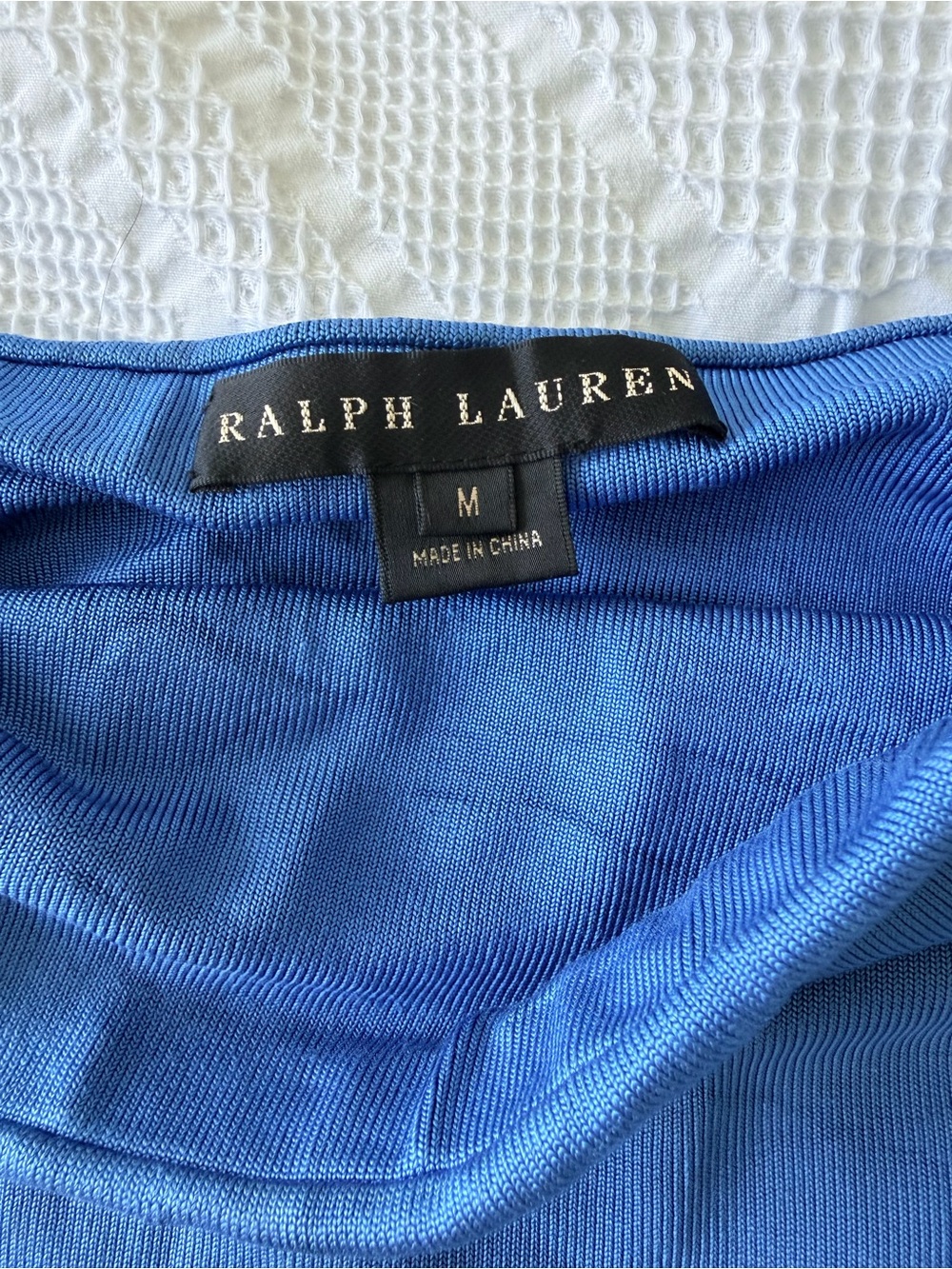 Vintage Ralph Lauren Royal Blue Strapless Tube Top - Picture 3 of 3